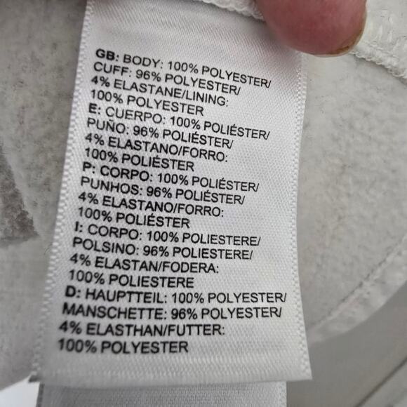 The North Face Jakcket Recover Up Quilted Coat Off White Size S/P - Picture 5 of 11